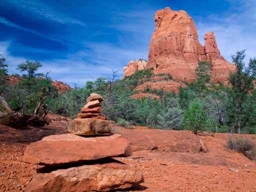 Red Mountain Wall Decal