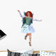Red haired fairy Wall Decal
