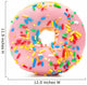 Delicious donut with sprinkles 