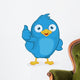 Blue Bird Giving Thumbs Up Wall Decal