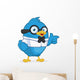 Blue Bird Geek Wall Decal