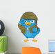 Blue Bird Army Wall Decal