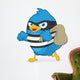 Blue Bird Thief Wall Decal