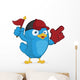 Blue Bird Supporter Wall Decal
