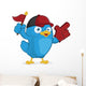 Blue Bird Supporter Wall Decal