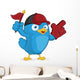 Blue Bird Supporter Wall Decal