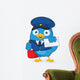 Postman Blue Bird Wall Decal