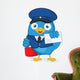 Postman Blue Bird Wall Decal