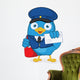 Postman Blue Bird Wall Decal