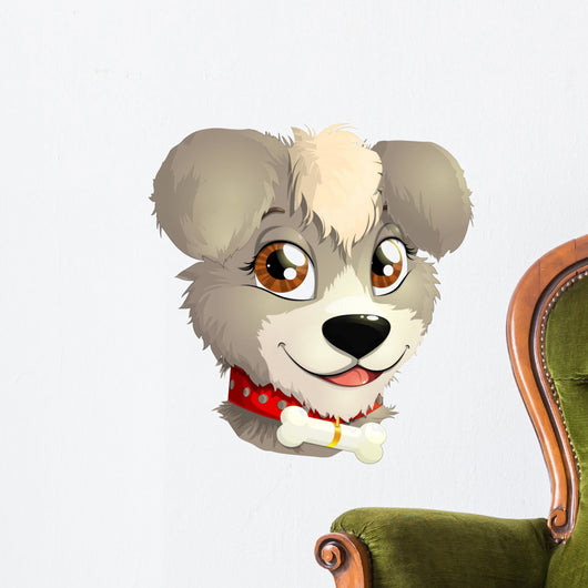 dog face Wall Decal