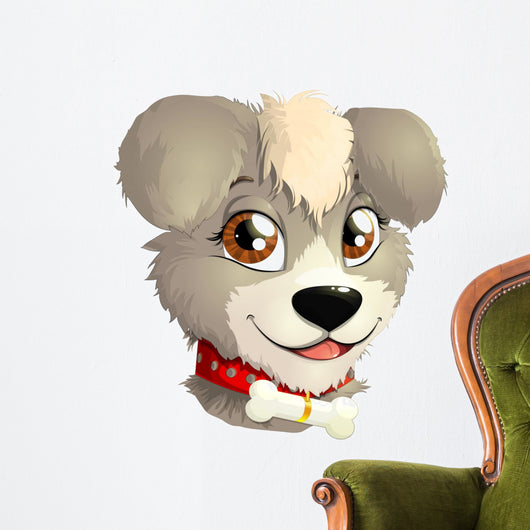 dog face Wall Decal