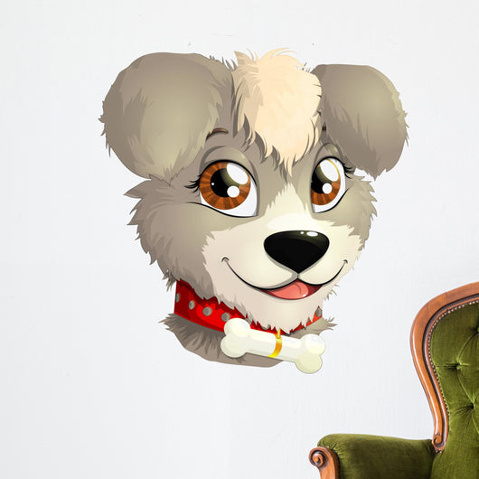 dog face Wall Decal
