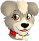 dog face Wall Decal