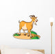 Goat Cartoon Wall Decal
