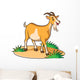 Goat Cartoon Wall Decal