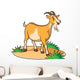 Goat Cartoon Wall Decal