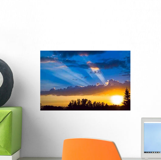 Sun Beam Wall Decal