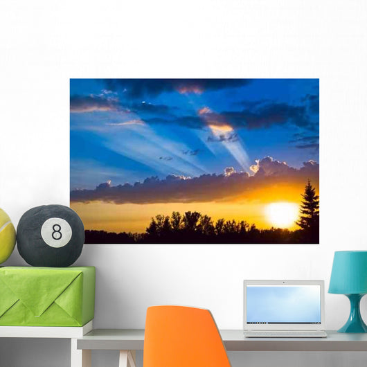 Sun Beam Wall Decal