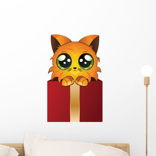 Red Kitten in a Box 