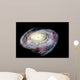 distant spiral galaxy in deep space Wall Mural