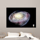distant spiral galaxy in deep space Wall Mural