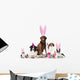 Tierische Ostern Wall Decal