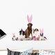 Tierische Ostern Wall Decal