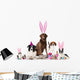 Tierische Ostern Wall Decal