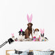 Tierische Ostern Wall Decal