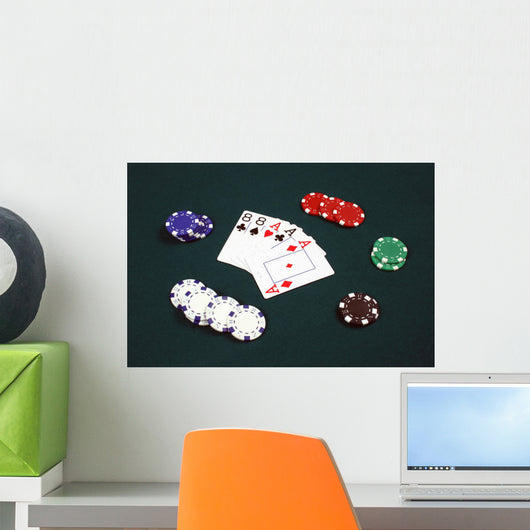 poker cards Wall Mural