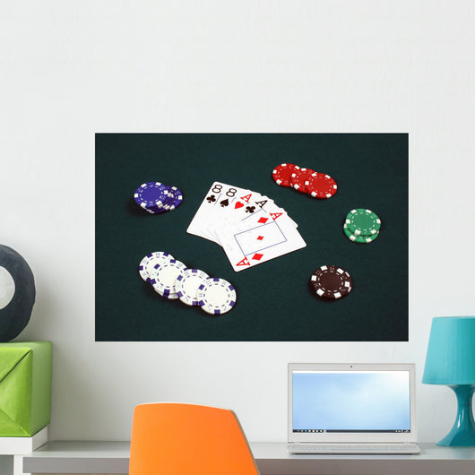 poker cards Wall Mural