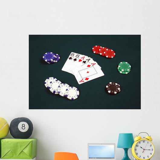 poker cards Wall Mural