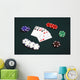 poker cards Wall Mural