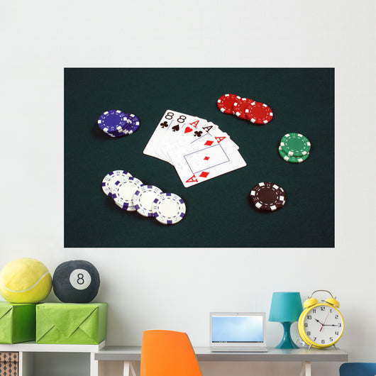 poker cards Wall Mural