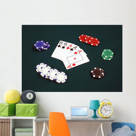 poker cards Wall Mural
