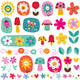 cute flowers pattern 