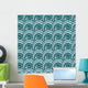 Seamless Wave Pattern Abstract Wall Decal