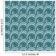 Seamless Wave Pattern Abstract Wall Decal
