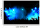 Cheering crowd at concert, musicians on the stage Wall Mural
