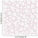 Seamless Abstract Floral Wall Decal