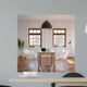 Elegance Dining Room With Classic Wooden Table And Cozy Chairs 