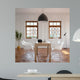 Elegance Dining Room With Classic Wooden Table And Cozy Chairs 