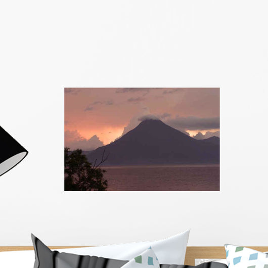 Volcano Lake Atitlan Wall Decal