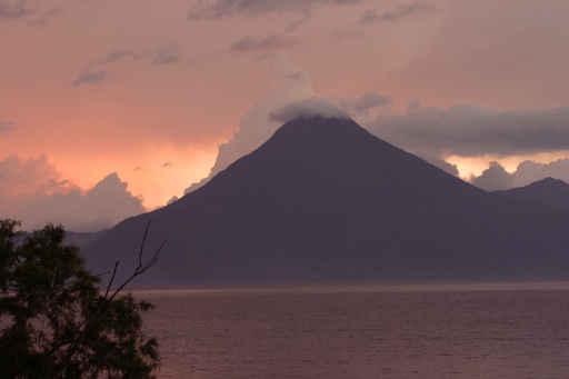 Volcano Lake Atitlan Wall Decal