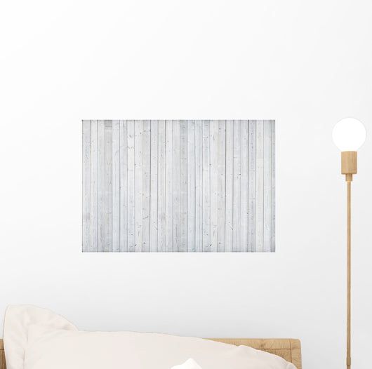 white wood wall 