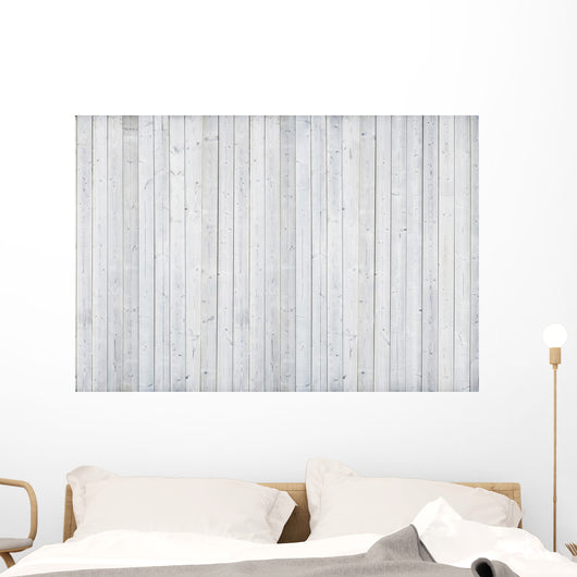 white wood wall 