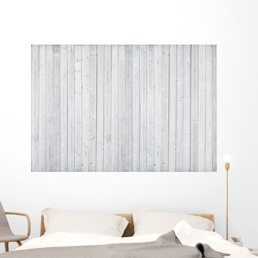 white wood wall 