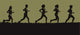 Runners Wall Mural
