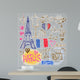 vector hand drawn paris illustration 