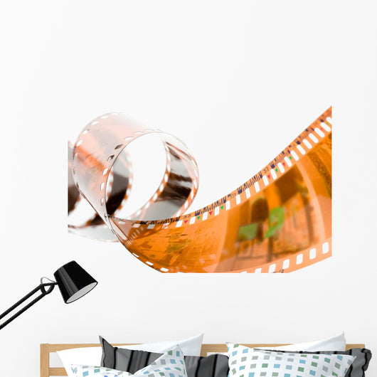 film strip spiral Wall Mural